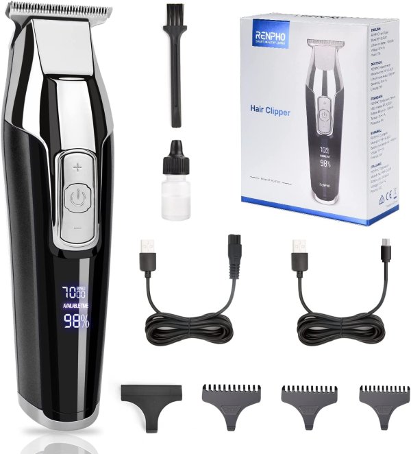 Renpho Trimmer for Men Professional Cordless hair Clippers Kit