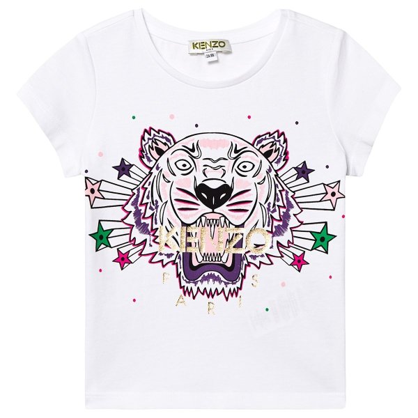 White Tiger Star T-Shirt | AlexandAlexa