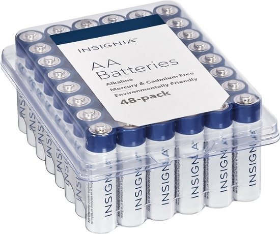 Insignia™ - AA Batteries (48-Pack)