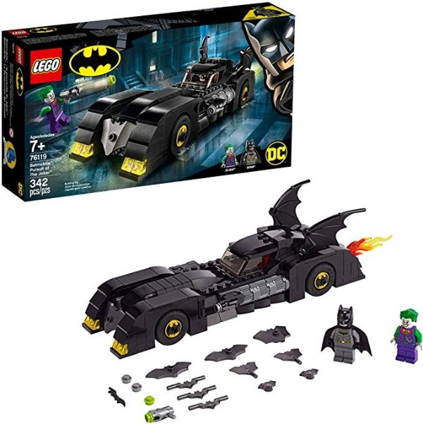DC Batman Batmobile: Pursuit of The Joker 76119 Building Kit, New 2019 (342 Pieces)