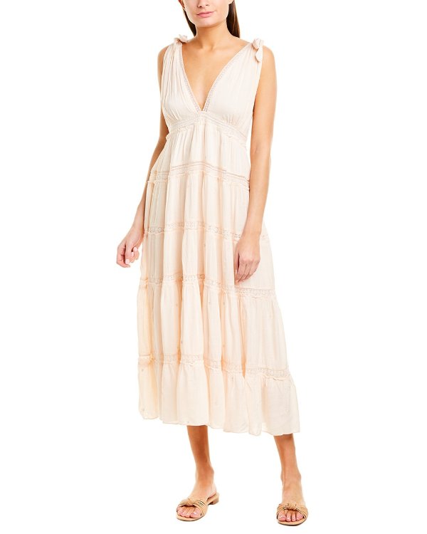 Lily Of The Valley Midi Dress