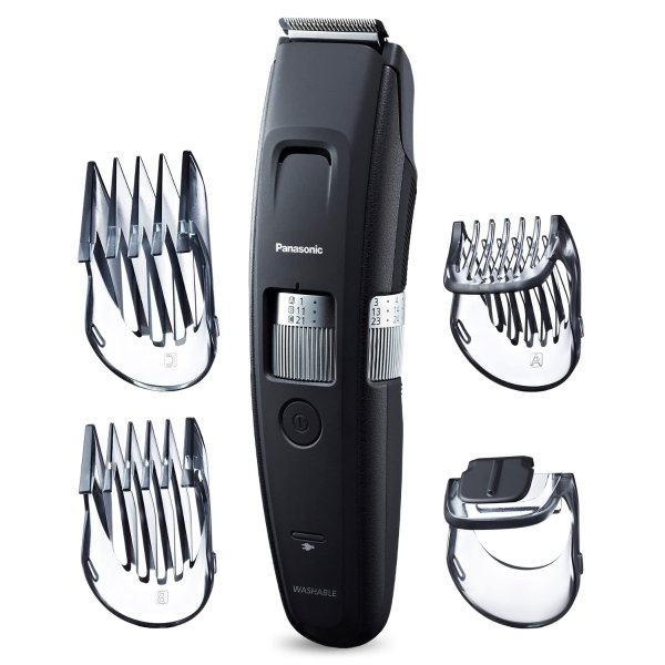 Long Beard Trimmer for Men, 58 Length Settings and 4 Attachments for Cutting and Detailing