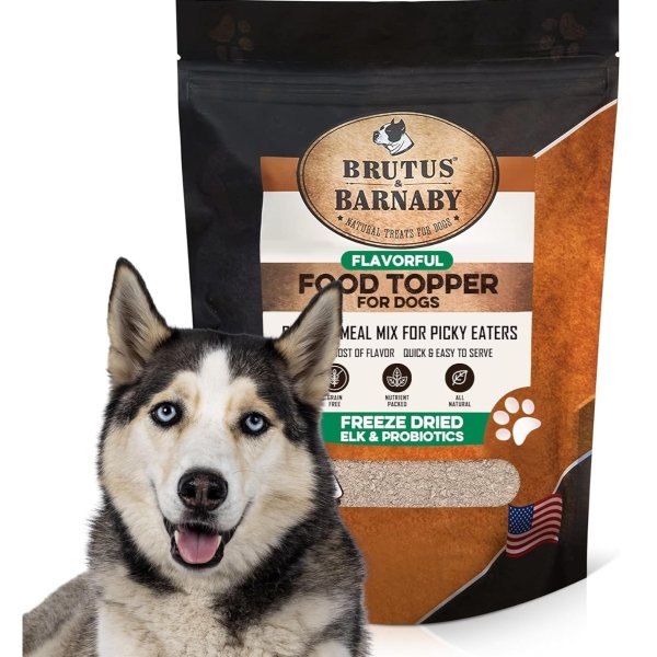 BRUTUS & BARNABY Freeze Dried Dog Food Toppers