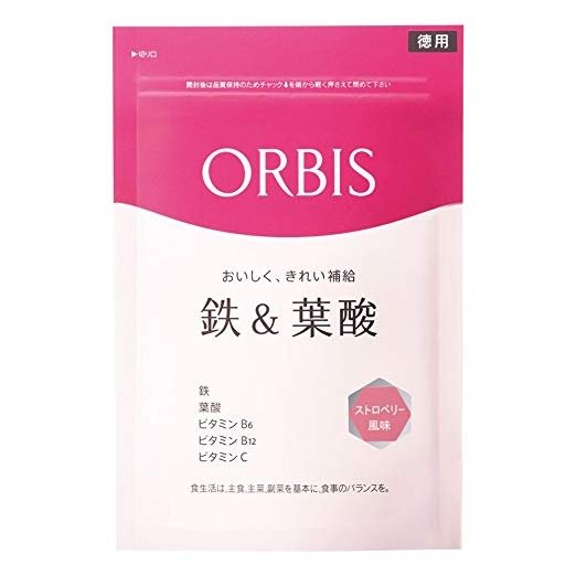 奥蜜思(ORBIS) 铁&叶酸(草莓风味)