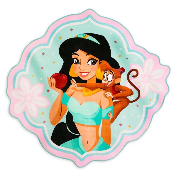 Jasmine and Abu Deluxe Beach Towel – Aladdin | shopDisney