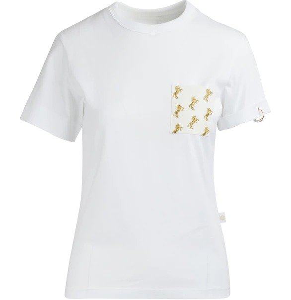 T-shirt with breast pocket