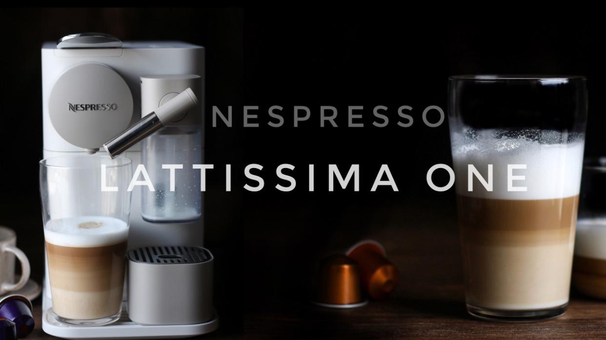 Nespresso Lattissima One 让你在家一键喝上拿铁玛奇朵