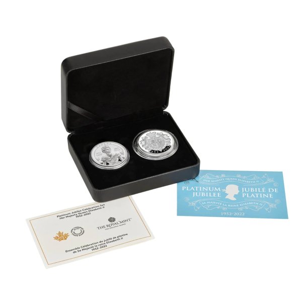 The Platinum Jubilee Celebration Two-Coin Set