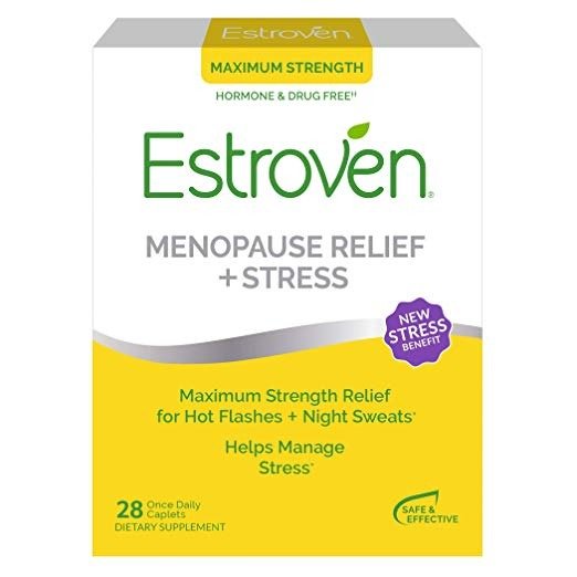 Maximum Strength+Energy | Menopause Relief Dietary Supplement | Safe Multi-Symptom Relief* | Helps Reduce Hot Flashes & Night Sweats* | Helps Manage Irritability & Boost Energy | 28 Caplets