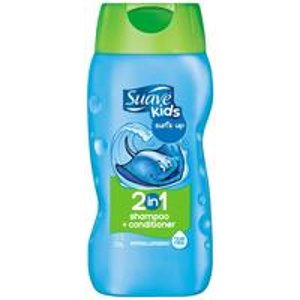 Suave Kids 2in1 Shampoo & Conditioner, Surfs Up 12-ounce Bottles (Pack of 6) (Packaging May Vary)