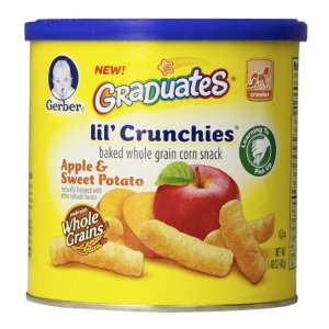 Gerber Graduates Lil' Crunchies, Apple Sweet Potato, 1.48 Ounce (Pack of 6)