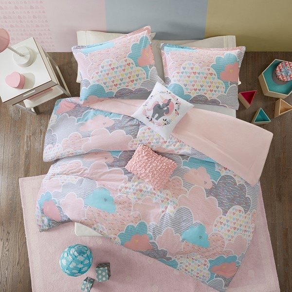 Cloud Cotton Printed Comforter Set By Urban Habitat Kids - Designer Living