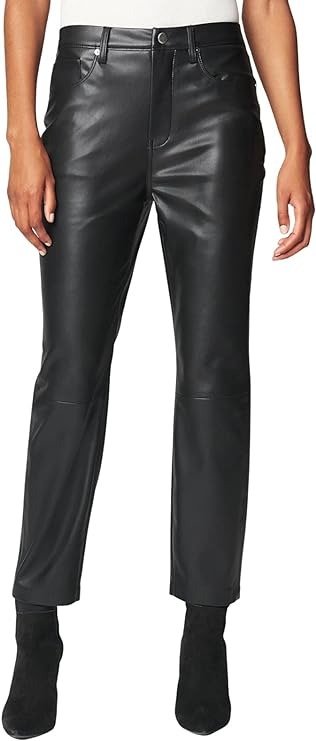 [BLANKNYC] Womens High Rise Vegan Leather Pant, Comfortable & Stylish LeggingsPants