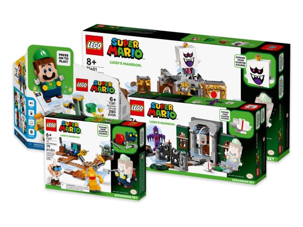 Luigi’s Mansion™ Madness Bundle 5007337 | LEGO® Super Mario™ | Buy online at the Official LEGO® Shop US