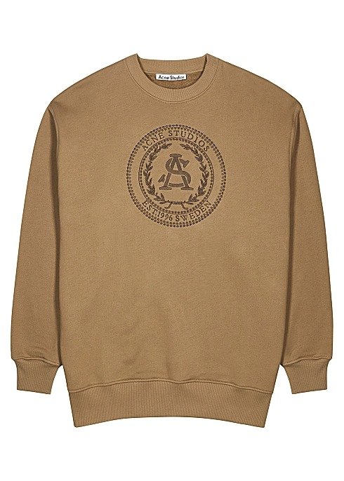Forban logo-embroidered cotton sweatshirt