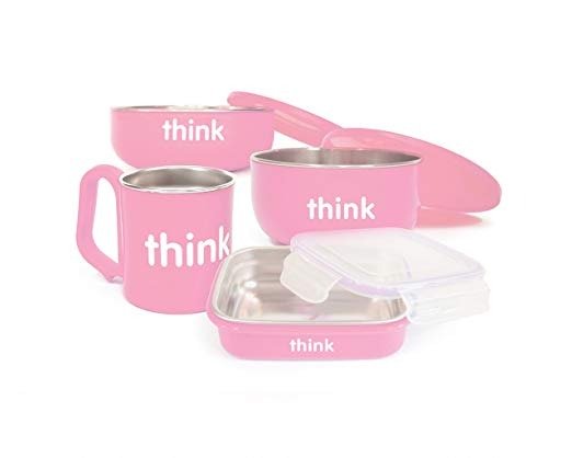 The Complete BPA Free Feeding Set, Pink