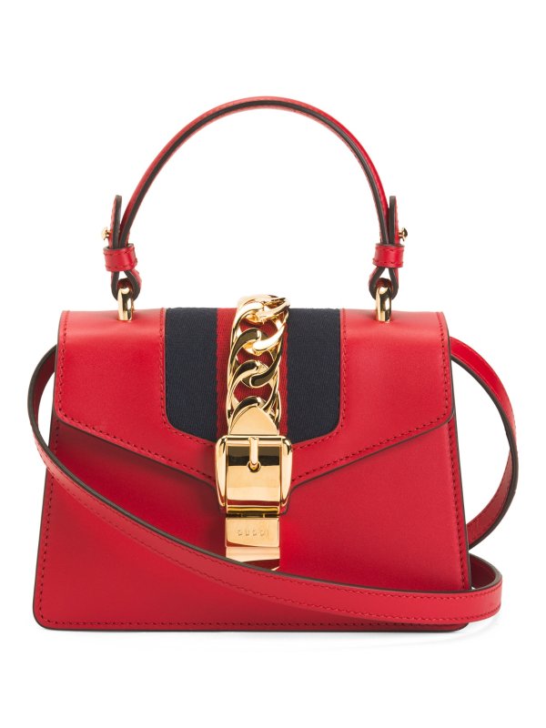 Made In Italy Sylvie Leather Satchel