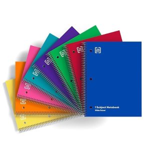 TRU RED 1-Subject Notebook, 70 Sheets