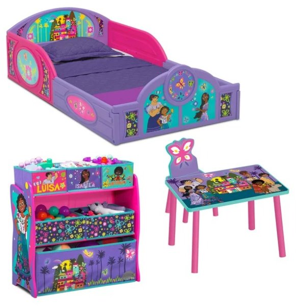 Disney Encanto 4-Piece Room-in-a-Box - Bedroom Set by Delta Children