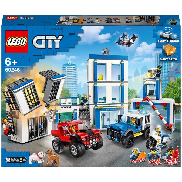 City: Police Station Building Building Set (60246)