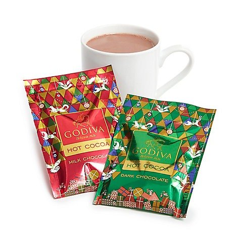 Hot Cocoa Variety Pack, 12 packets | GODIVA