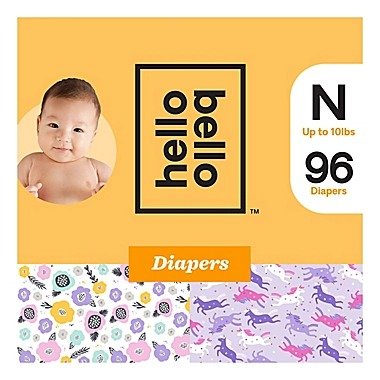 ™ Newborn 96-Count Spring Bloom/Unicorn Disposable Diapers | buybuy BABY
