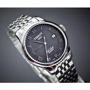 Tissot Men's T41148353 Le Locle Black Dial Watch