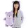 Bori The Bear - 2-in-1 Transforming Hoodie and Soft Plushie - Lilac Purple