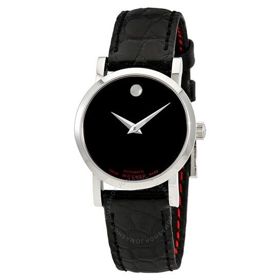 Red Label Automatic Black Dial Ladies Watch 0607009