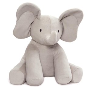 Gund Baby Boys or Girls Jumbo Flappy Elephant Plush Toy