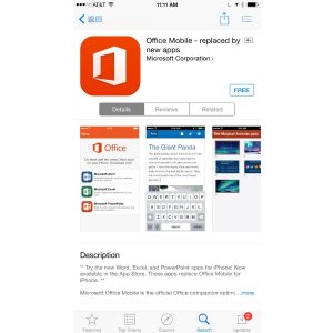 Free Office APP for iPad, iPhone and Android 