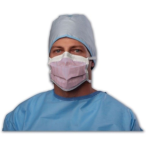 Shop Staples for Max X Fluid Protection Surgical Face Masks with Eyeshield and Earloops