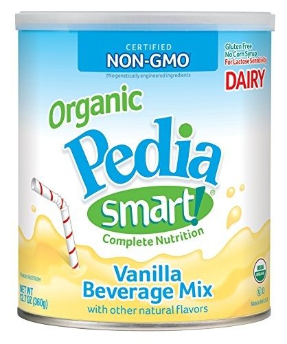 Organic Non-GMO Dairy Vanilla Complete Nutrition Beverage Powder, 12.7 oz