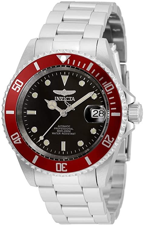 Automatic Pro Diver Stainless Steel Watch