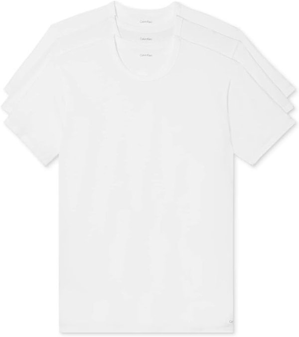 Mens 100% Cotton T-Shirt Packs, Short Sleeve Crew Neck
