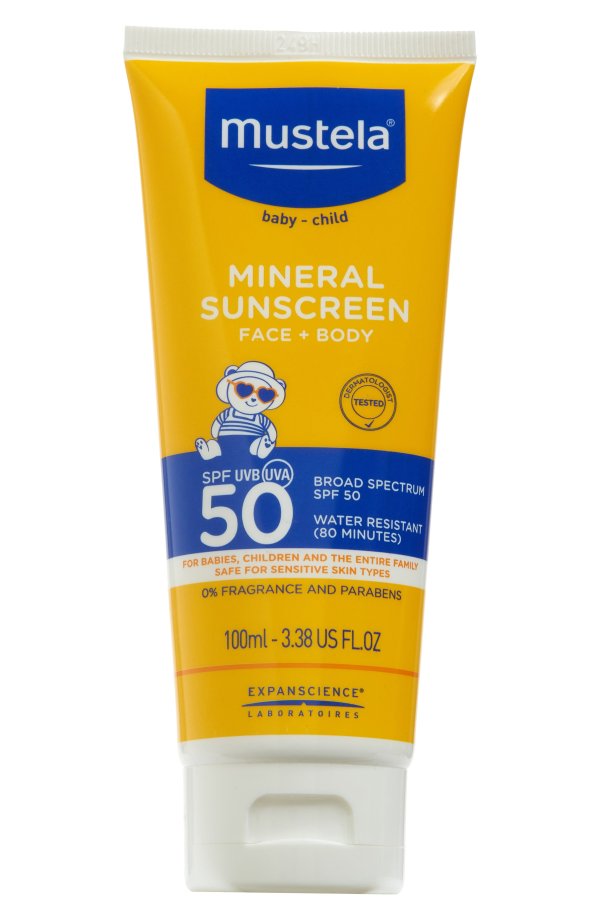 SPF 50+ Mineral Sunscreen for Face & Body