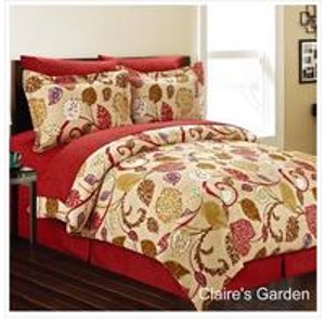 Manhattan Lights 8-Piece Bed in a Bag with Reversible Comforter & Sheet Set - 18 Pattern Options!
