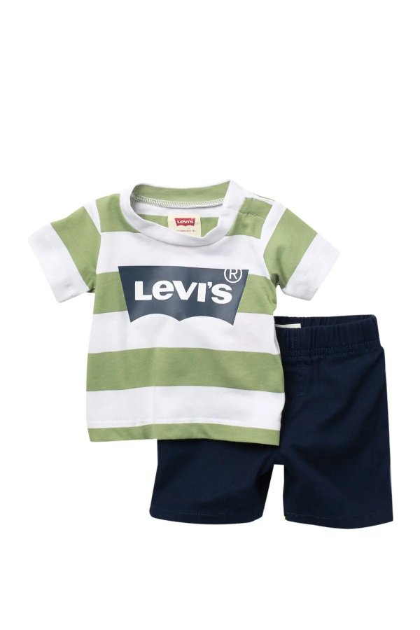 Inside Out Shorts & T-Shirt Set(Baby Boys)