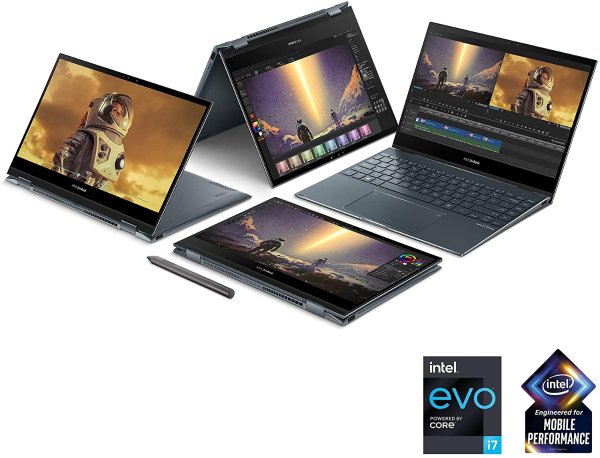 ZenBook Flip 13 OLED  i7-1165G7, 16G, 1TB SSD