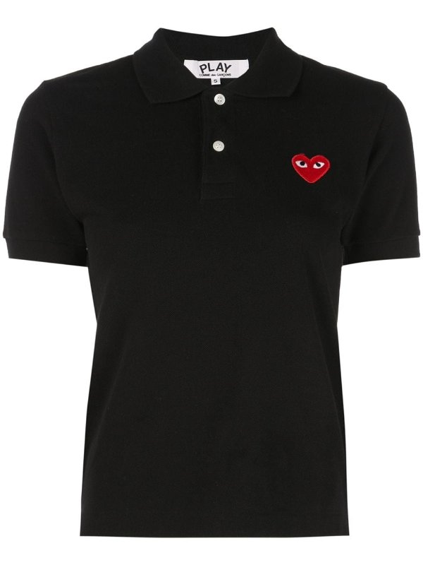 heart logo polo shirt