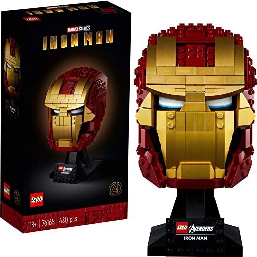 Amazon LEGO Marvel Avengers Iron Man Helmet 76165