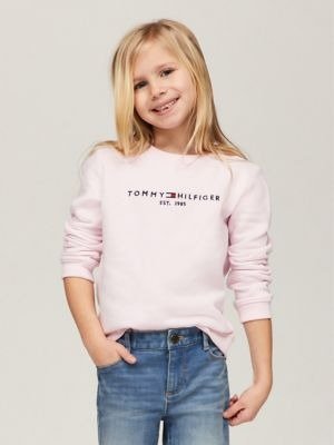 Kids' Embroidered Tommy Logo Sweatshirt