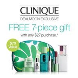 With Any $27 Purchase + Free Shipping With Over $50 Purchase @ Clinique