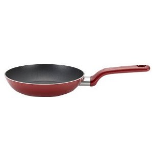 T-fal C91202 Excite Nonstick Thermo-Spot Dishwasher Safe Oven Safe PFOA Free Fry Pan Cookware, 8-Inch, Red