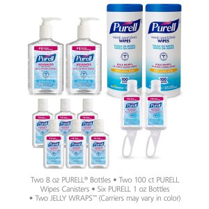 PURELL Advanced Hand Sanitizer and Wipe Kit