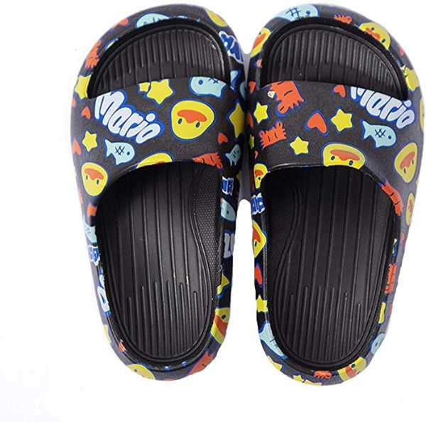 Kids Unicorn Slide Sandals Lightweight Summer Beach Water Shoes Boys Girls Shower Pool Slippers(Toddler/Little Kids)