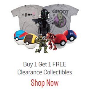 Select Clearance Collectibles & Apparel Sale