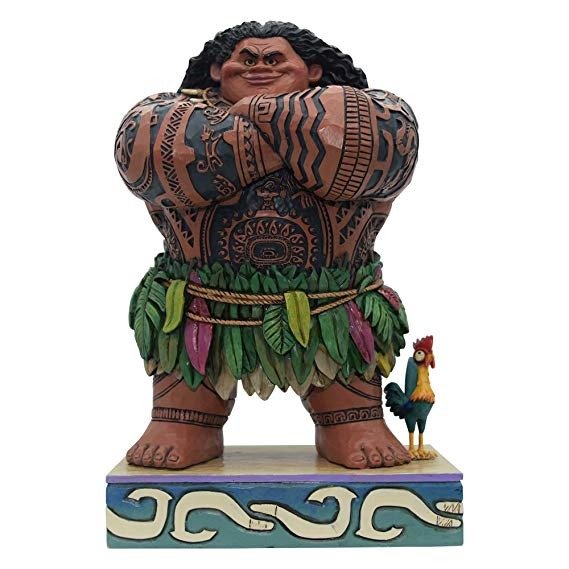 Daring Demigod Maui Figurine, Multi-Colour