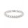 14K Gold 7-8mm AAA Quality White Freshwater Cultured Pearl Bracelet for Women