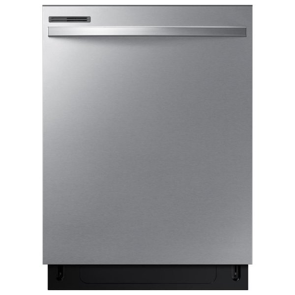 24 in. Top Control Dishwasher with Stainless Steel Interior Door and Plastic Tall Tub in Stainless Steel, 55 dBA